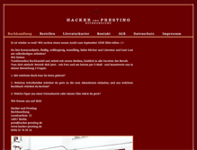 Tablet Screenshot of hacker-presting.de